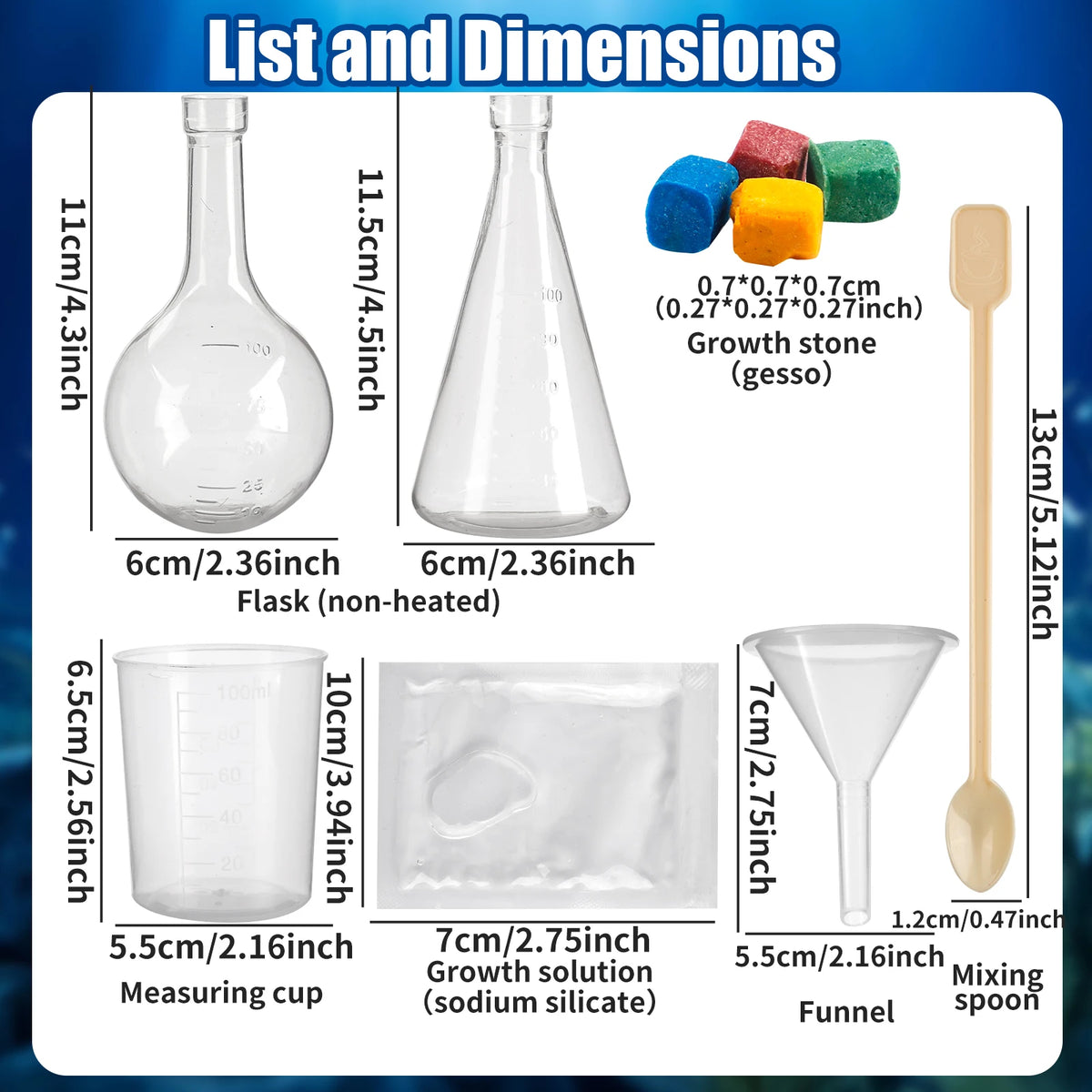 Water Growth Science Toy – DIY Growing Stones Experiment for Kids