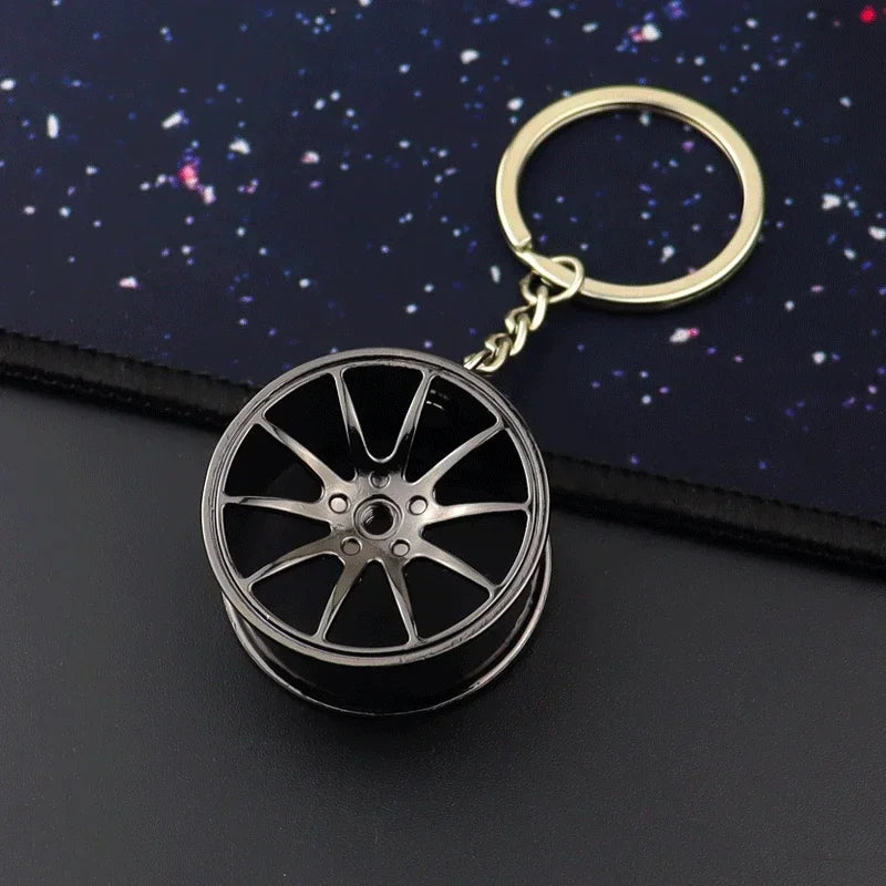 Car Keychain Zinc Alloy Automotive Pendant