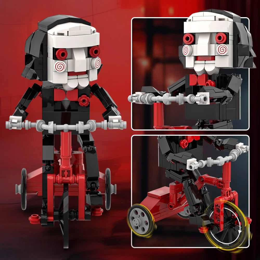 Horror Puppet Building Blocks Scary Mini Figure Brick Set