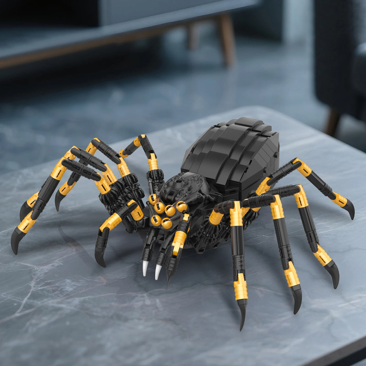 Spider Building Blocks Set – Micro Model Assembly Kit