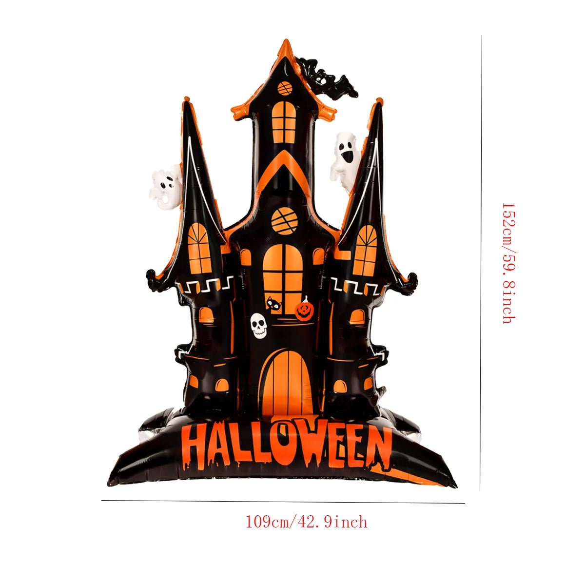 Giant Halloween Balloon – Ghost Skull Pumpkin Party Decoration