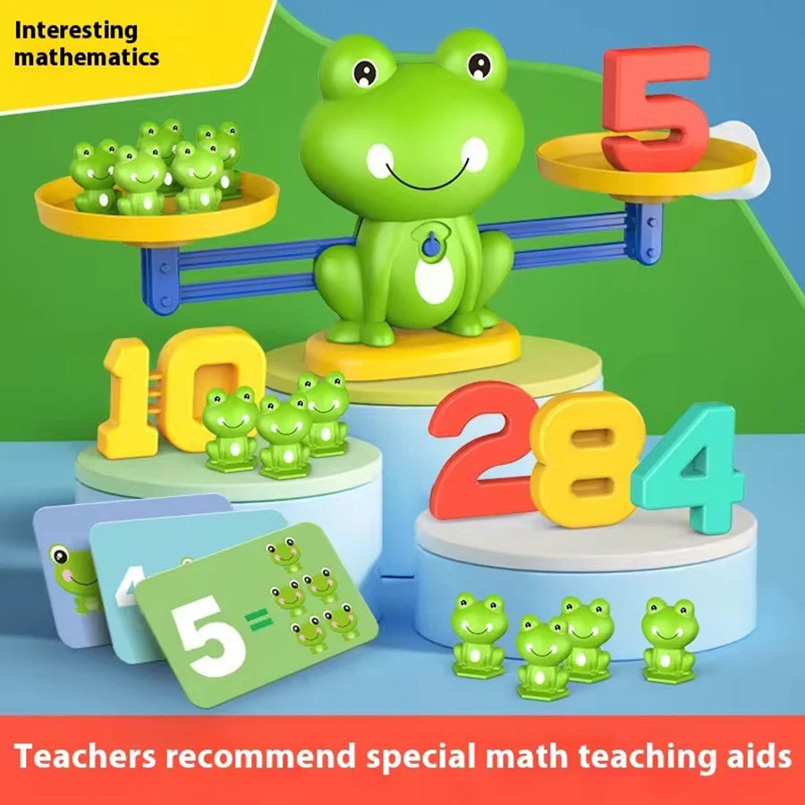 Frog Balance Math Toy – Addition & Subtraction Learning Set