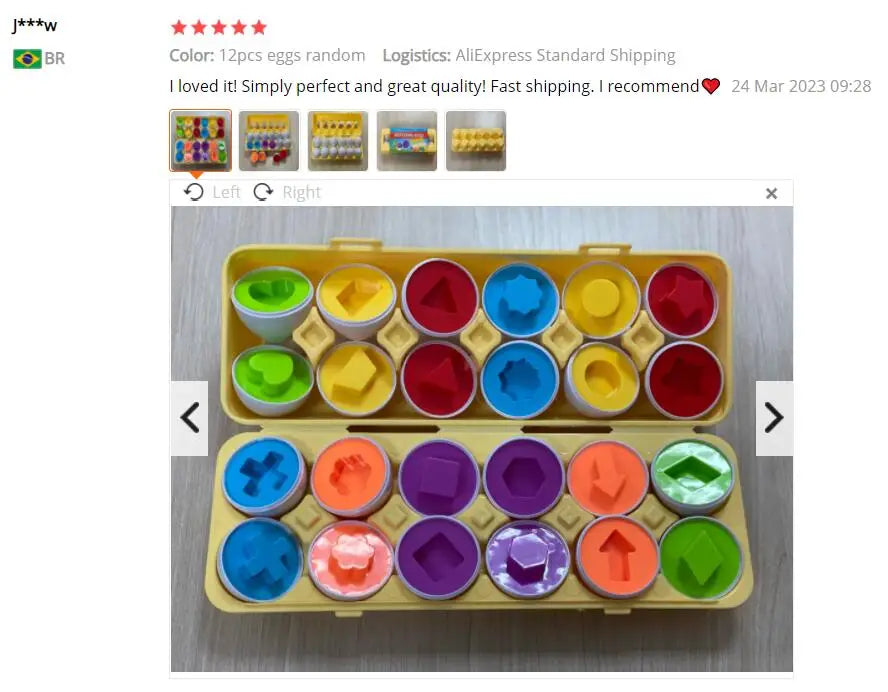 Montessori Games Baby Toy Smart Egg Shape Match Puzzle For Kids  Baby Development Toy Educational Toy For Children 1 2 3 4 Year