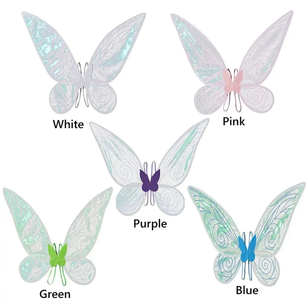 Fairy Wings Costume Butterfly Princess Dress Up for Girls & Women