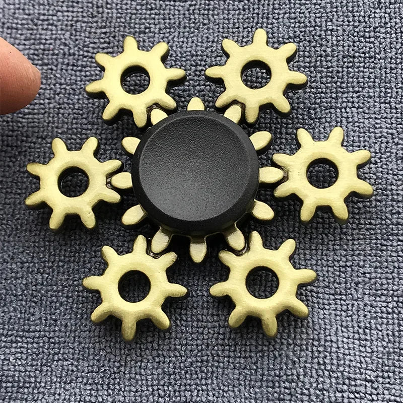Metal Fidget Spinner – Bronze Alloy R188 Bearing Hand Spinner
