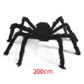 Giant Plush Spider – Large Halloween Decoration