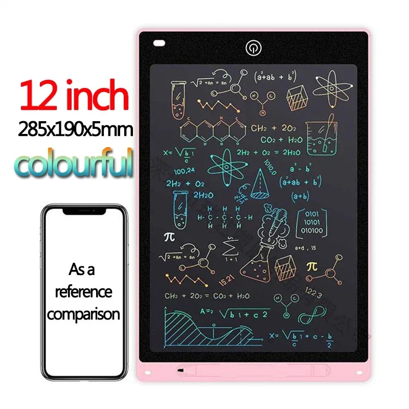 LCD Writing Tablet, Reusable Drawing Board for Kids