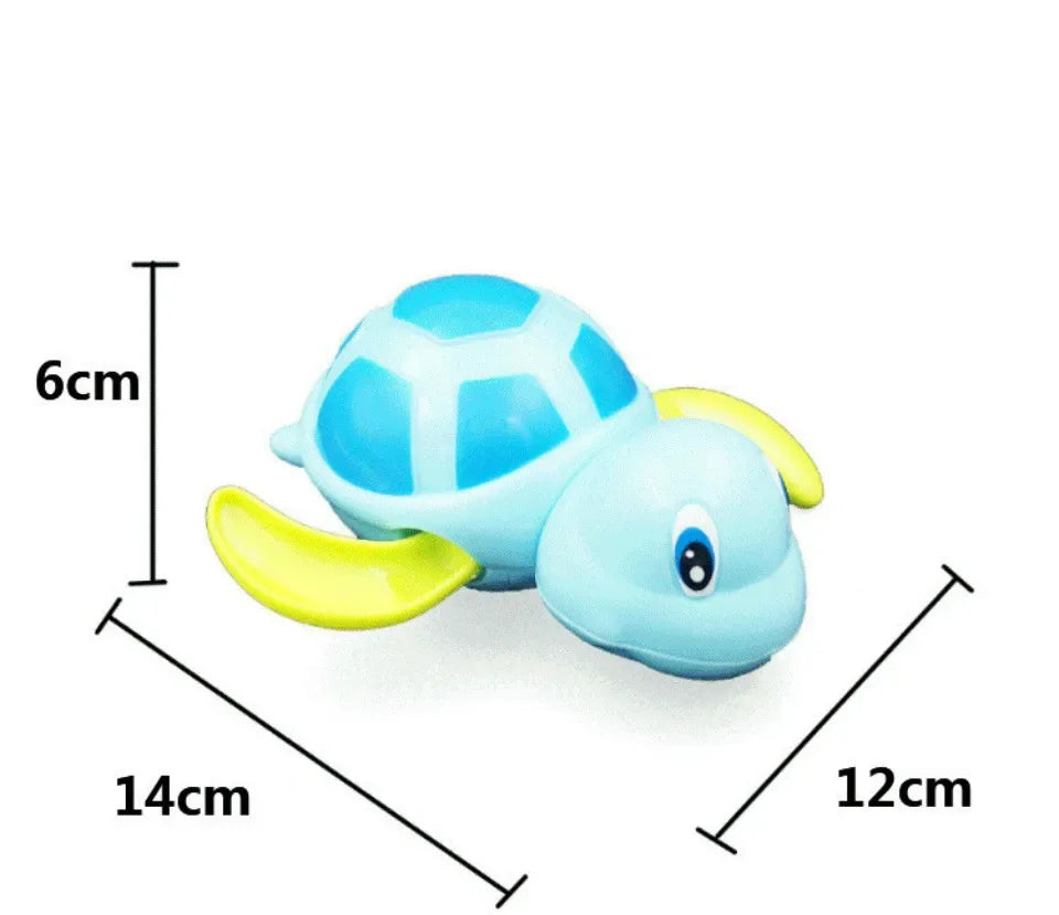 Clockwork Turtle Bath Toy – Wind Up Water Toy for Kids