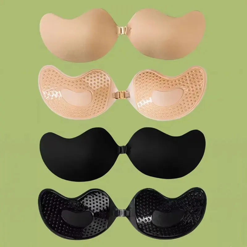 1 Piece Invisible Stick-On Lift Bra, Strapless & Seamless Push Up Anti-convex Bra, Women's Lingerie & Underwear Accessories