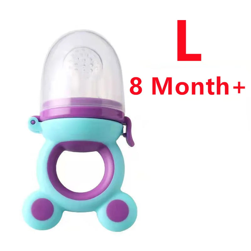 Baby Fruit Feeder – Silicone Food Nibbler & Teether