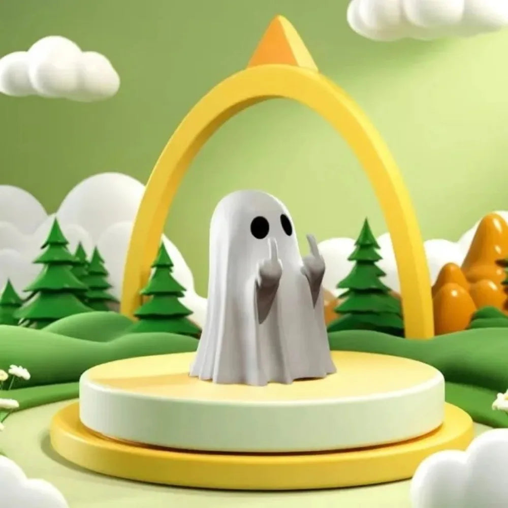 Ghost Statue – Halloween Table Decor Ghost Figurine