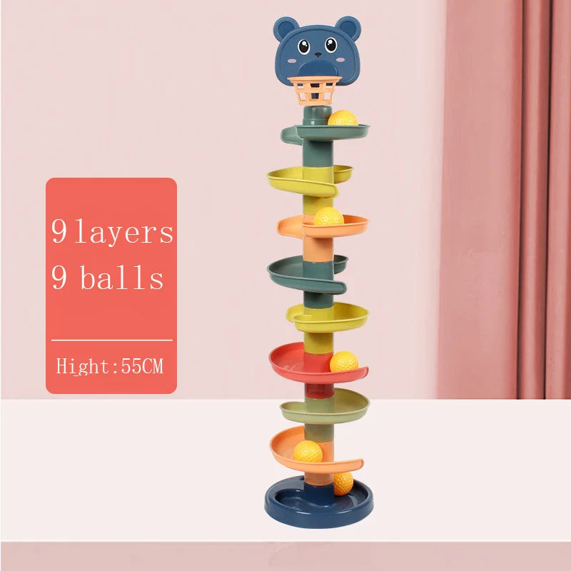 Montessori Baby Toys Rolling Ball Development Activity Toy