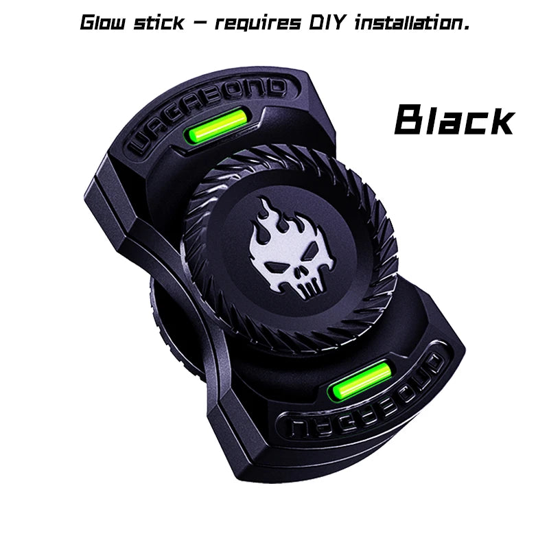 3-in-1 Fidget Toy – Magnetic Spinner & Push Button Gadget