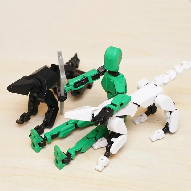 Movable Robot Action Figure – Multi-Jointed 14CM Model