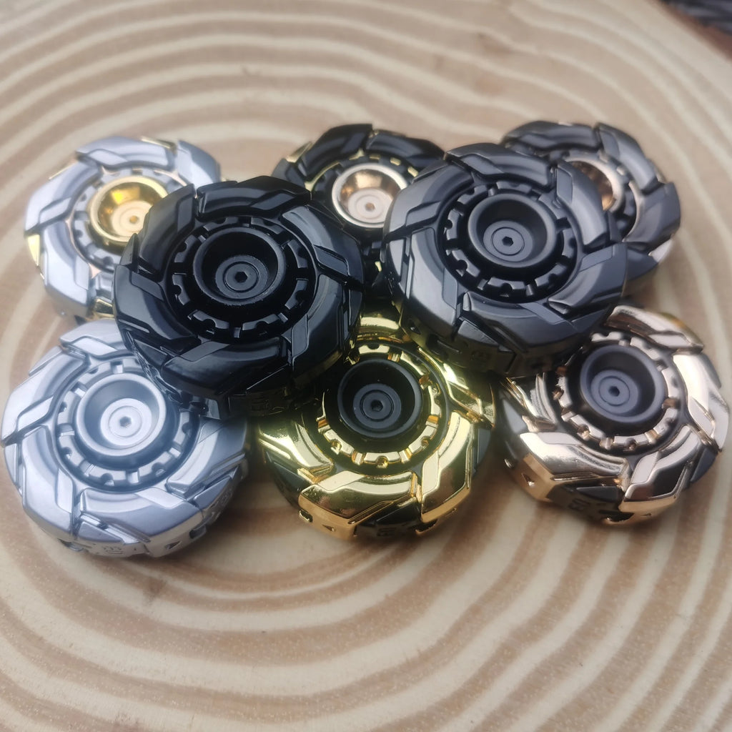 Metal Fidget Slider, EDC Spinning Top Stress Relief Toy for Adults