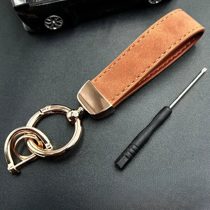 Custom Logo Keychain – Personalized Engraved Metal Key Ring