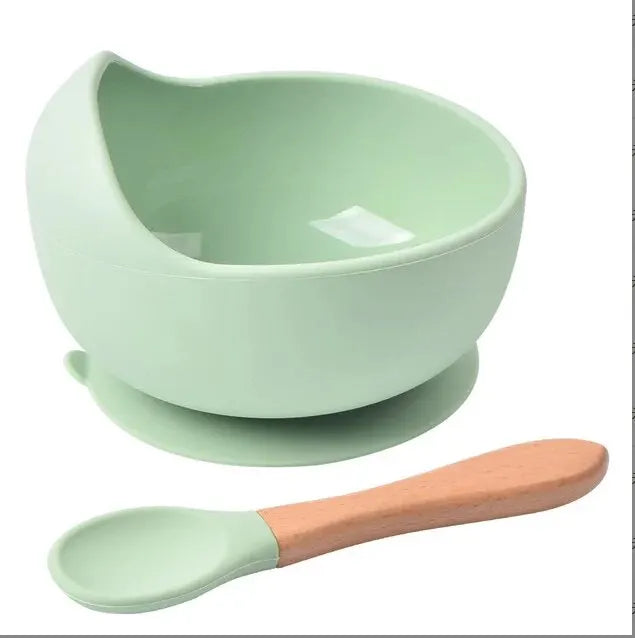 Silicone Baby Feeding Bowl – Spill-Proof Suction Dish