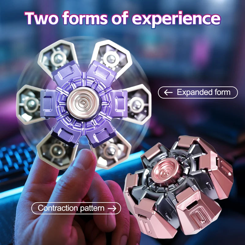 Fidget Spinner Toy Handheld Fingertip Rotating EDC Fidget Toy