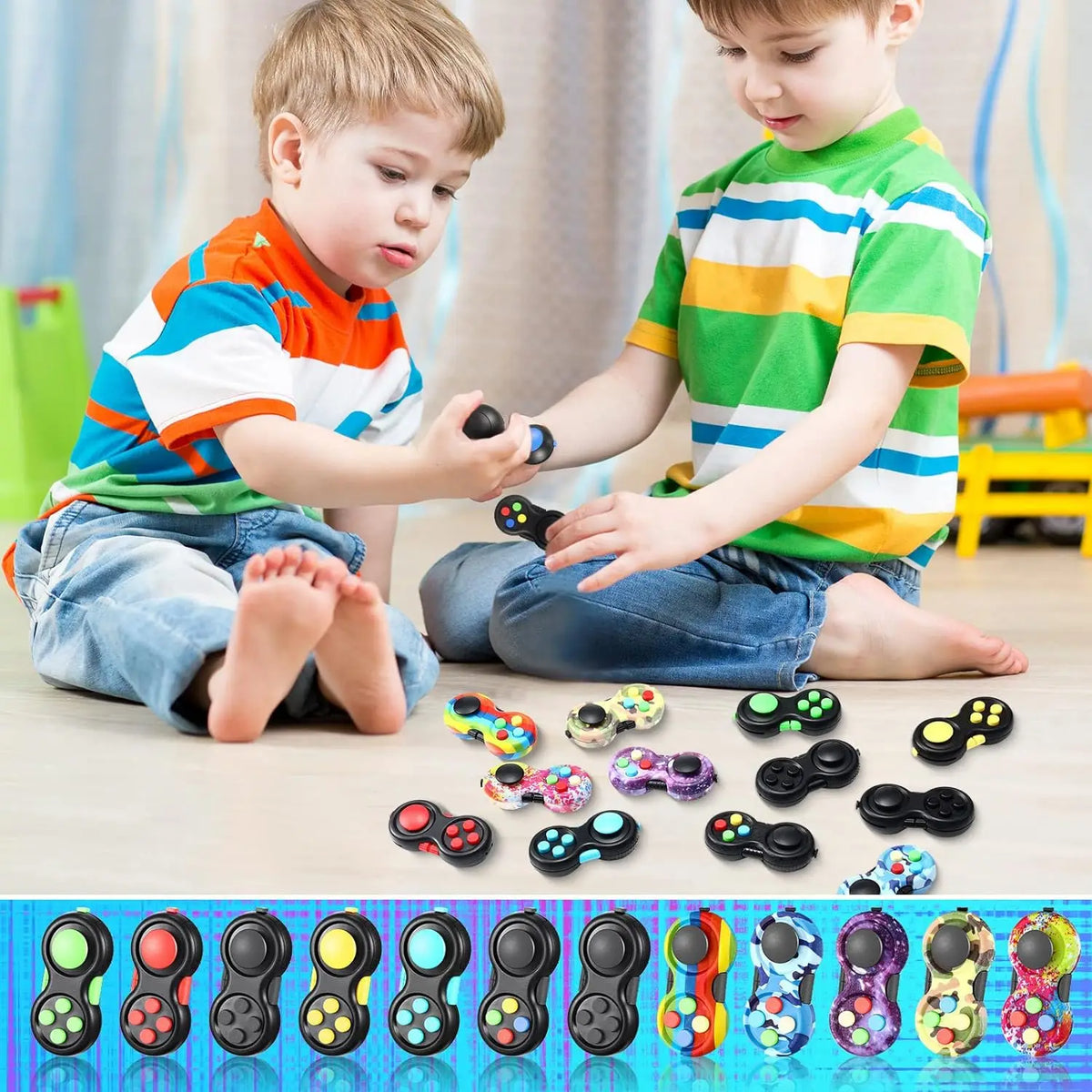 Fidget Pad, Retro Handheld Fidget Controller Toy