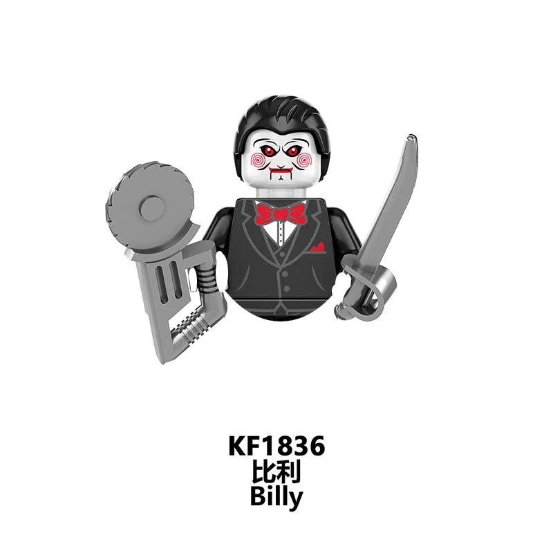 Halloween Building Blocks Horror Mini Figure Brick Set