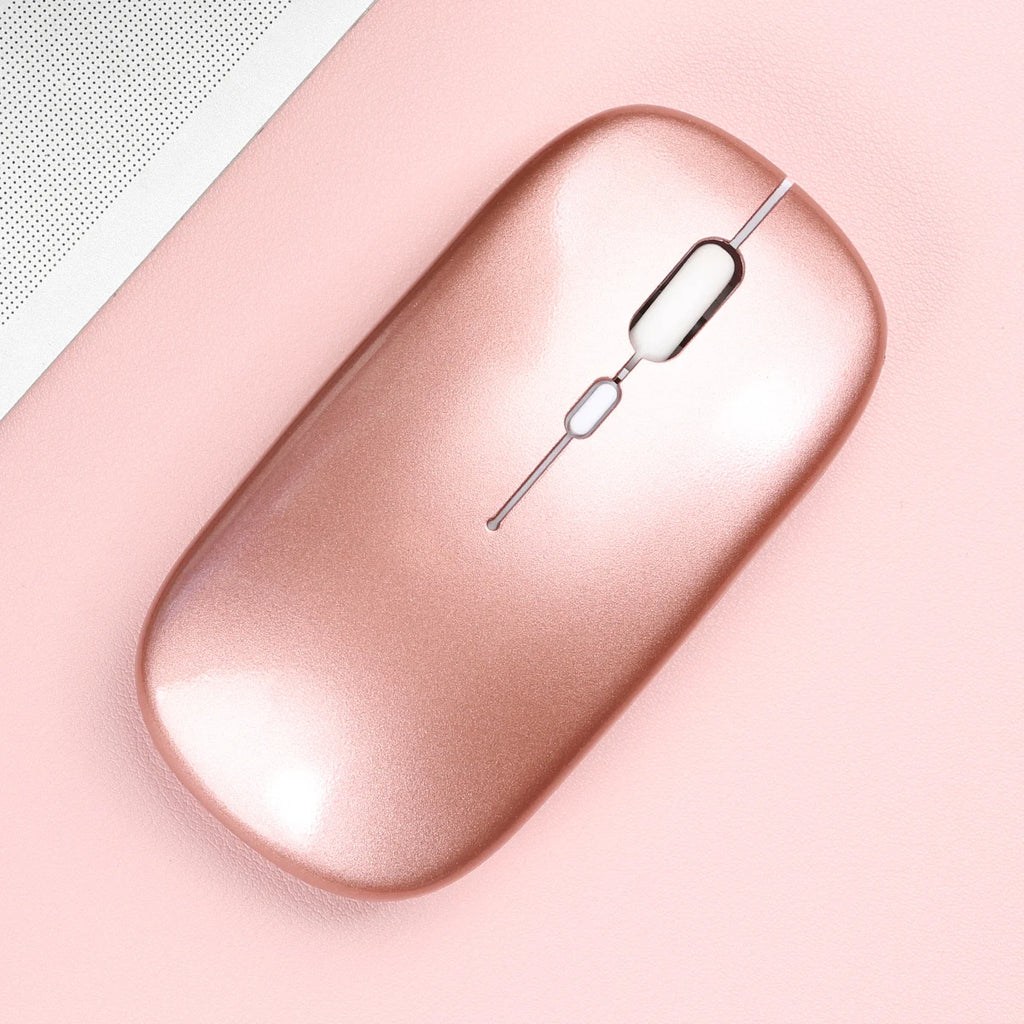 Bluetooth Wireless Mouse – Silent Portable Mouse for Laptop & Tablet