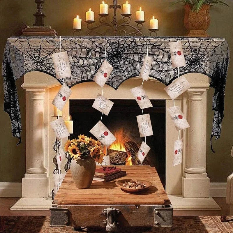 Floating Wizard Letter Banner, 20pcs Halloween Party Decoration