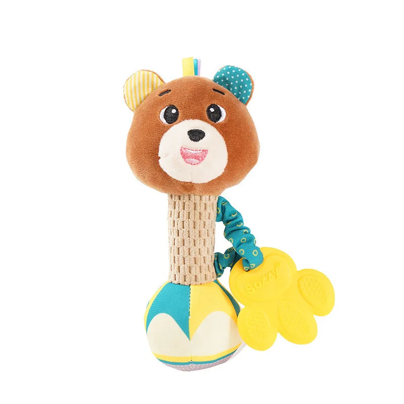 Baby Rattle Soft Animal Toy