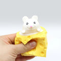 Pop Up Mouse Toy – Funny Cheese Squeeze Fidget