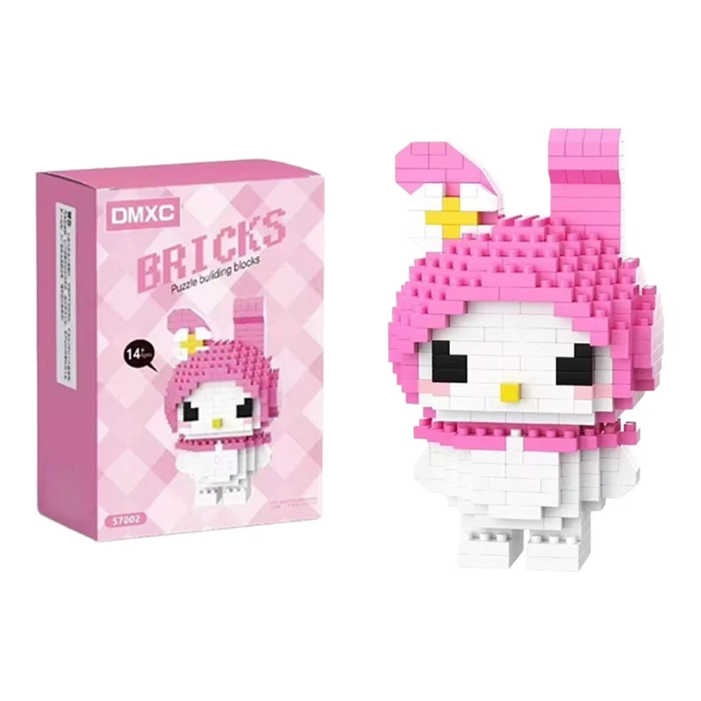 Cartoon Building Blocks – Mini ABS Assembly Brick Set
