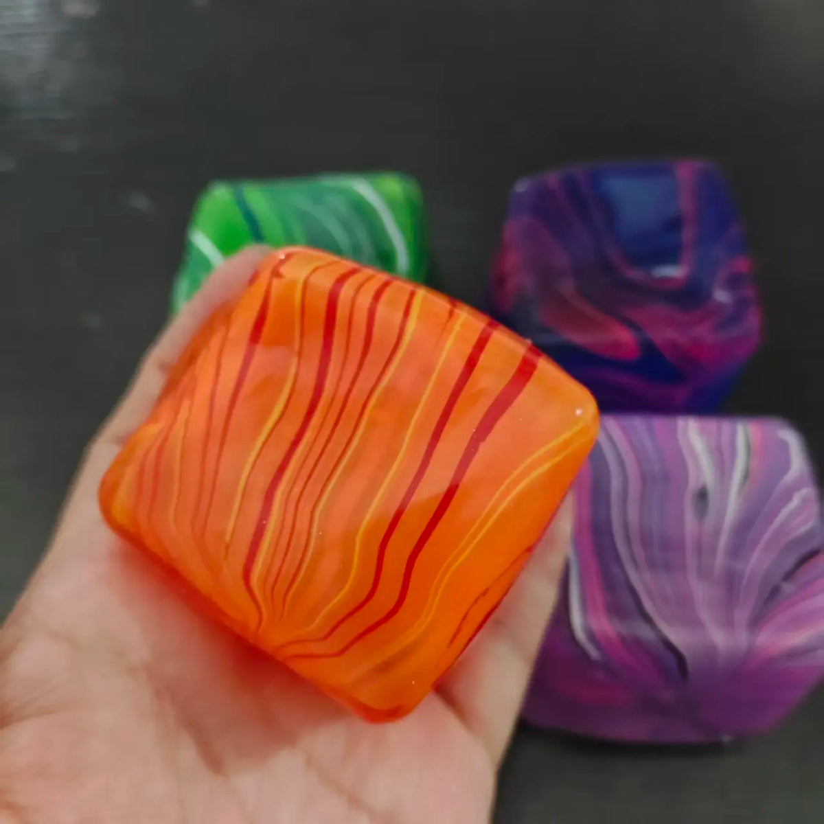 Sensory Stress Relief Toy – Soft Gel Fidget Cube Slow Rebound