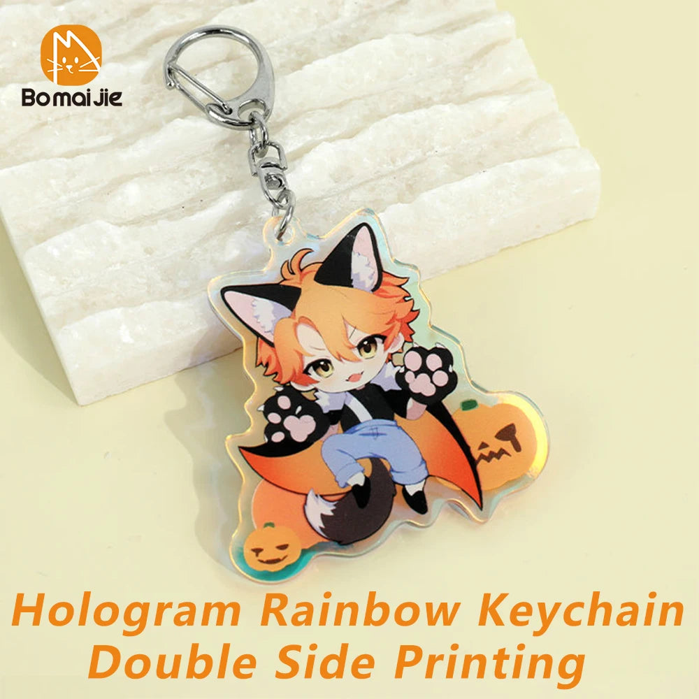 Personalized Acrylic Keychain – Custom Photo Charm for Bags & Keys