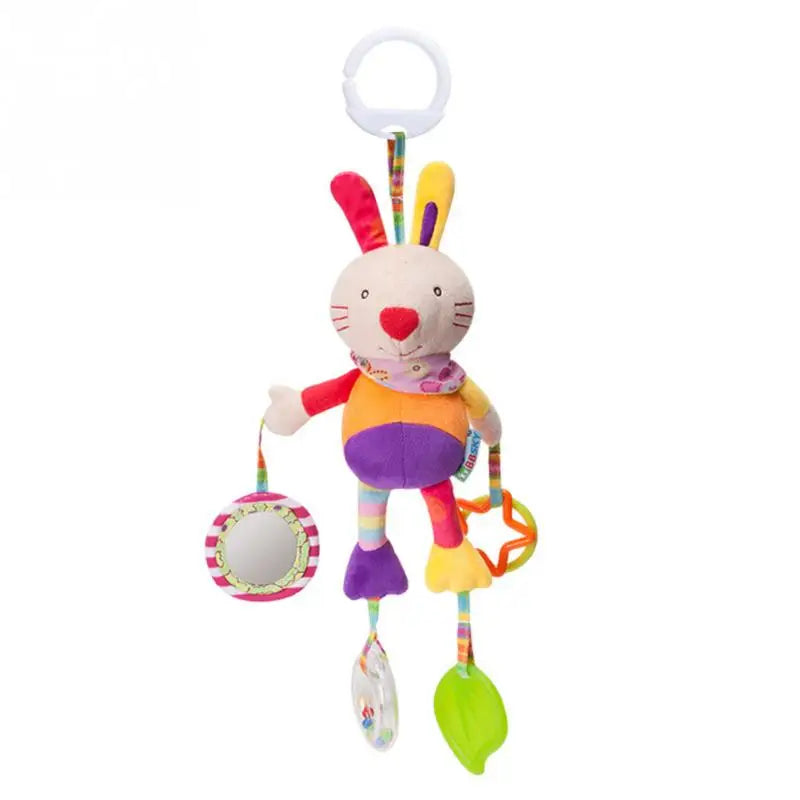 Baby Stroller Toy – Plush Animal Hanging Rattle