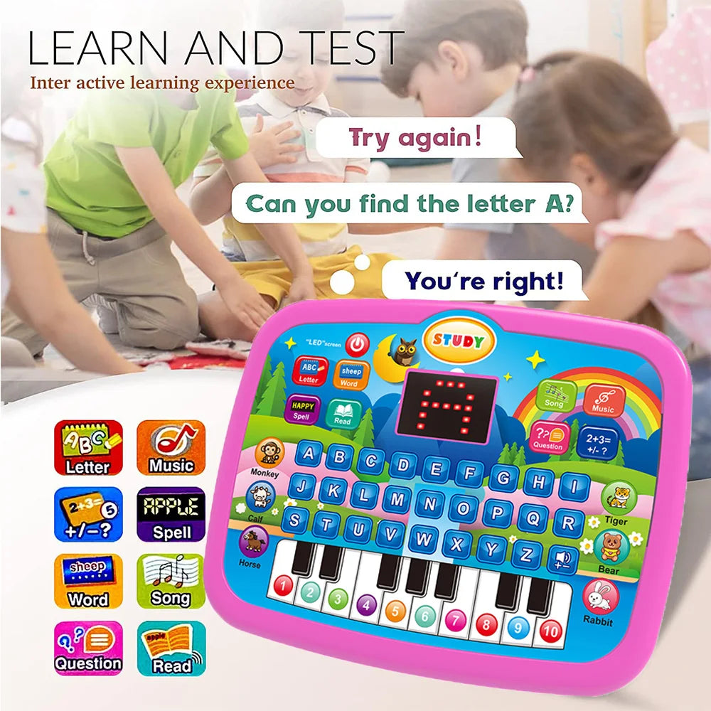 Kids Learning Tablet – Educational Literacy & Math Toy