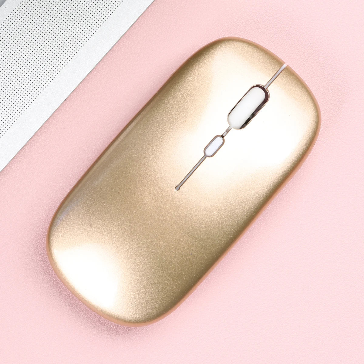 Bluetooth Wireless Mouse – Silent Portable Mouse for Laptop & Tablet