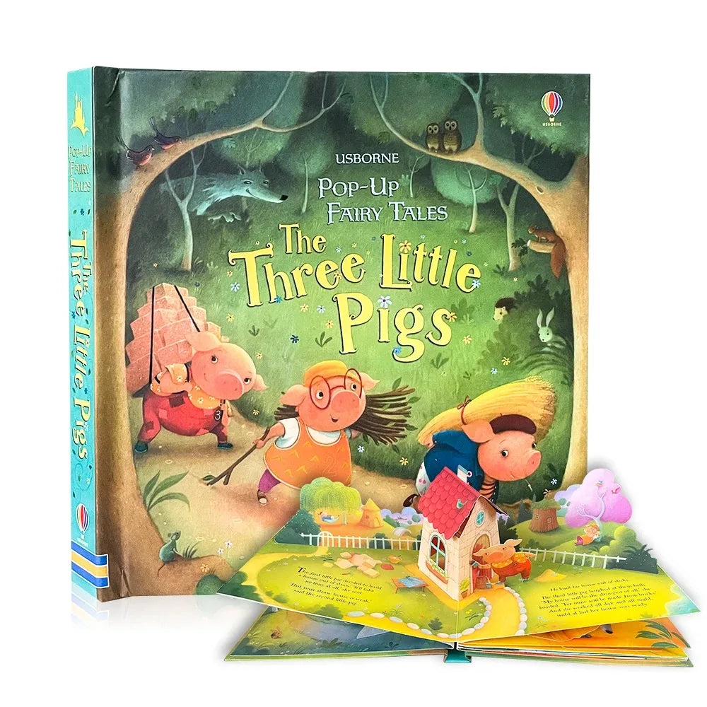 Pop Up Book for Kids – 3D Fairy Tale Bedtime Learning Book