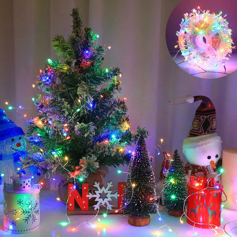 LED Firecracker String Lights 900 LEDs with Remote Control