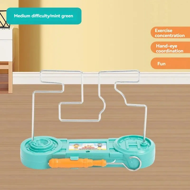 Electric Maze Game for Kids – Interactive Wire Loop Puzzle Toy