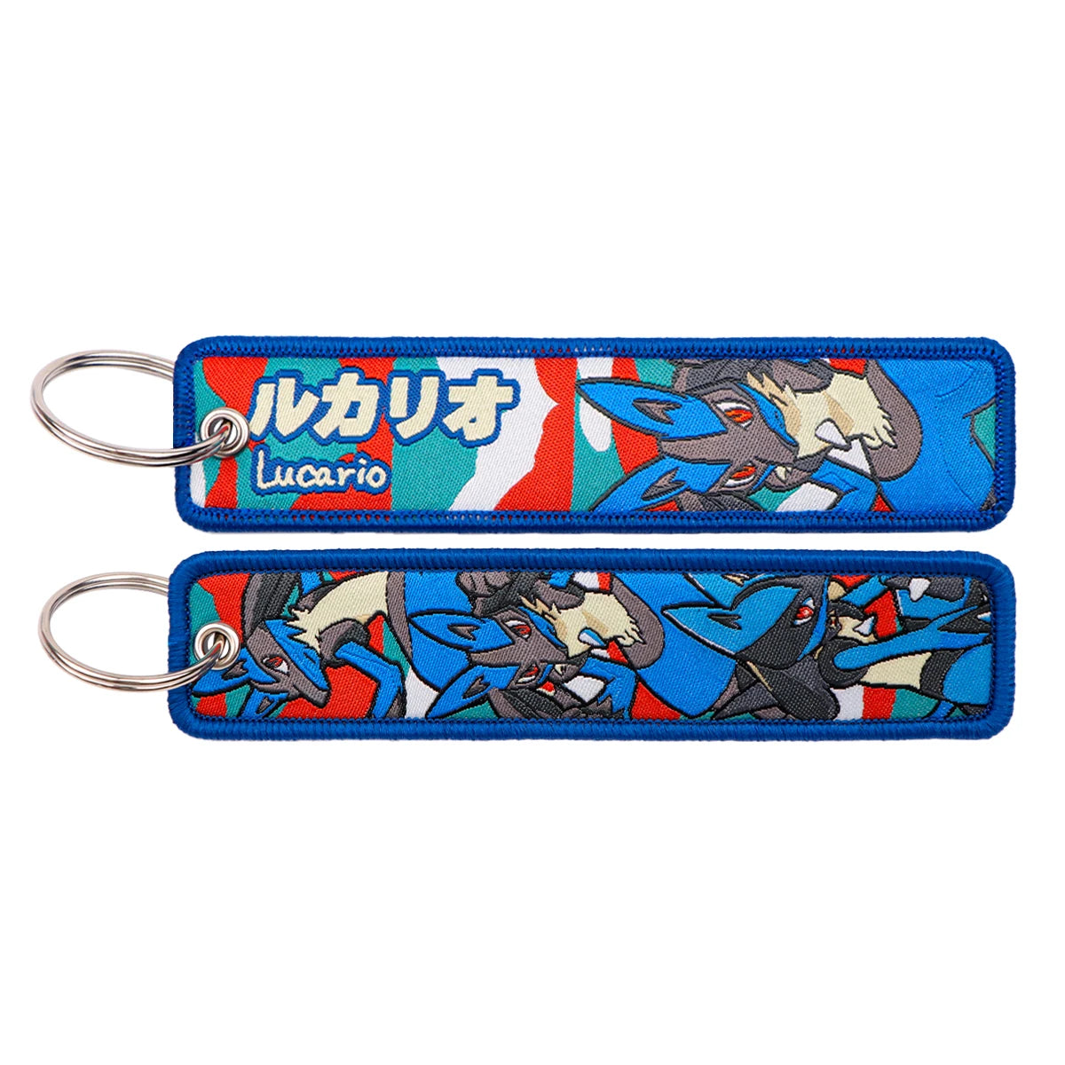 Anime Keychain Embroidered