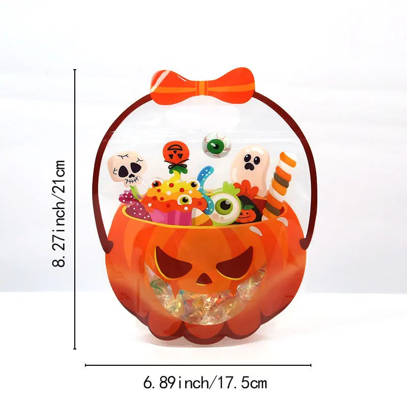 Halloween Trick or Treat Bags – Pumpkin Witch Candy Goodie Bags