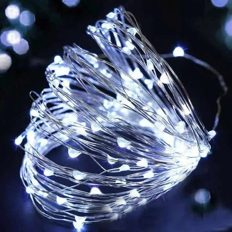 Solar String Lights Outdoor – LED Fairy Lights for Garden & Holidays