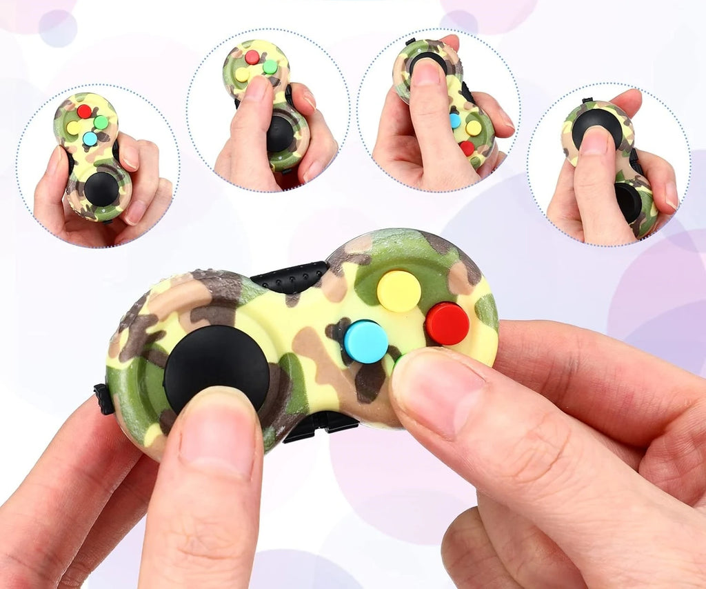 Fidget Pad, Retro Handheld Fidget Controller Toy