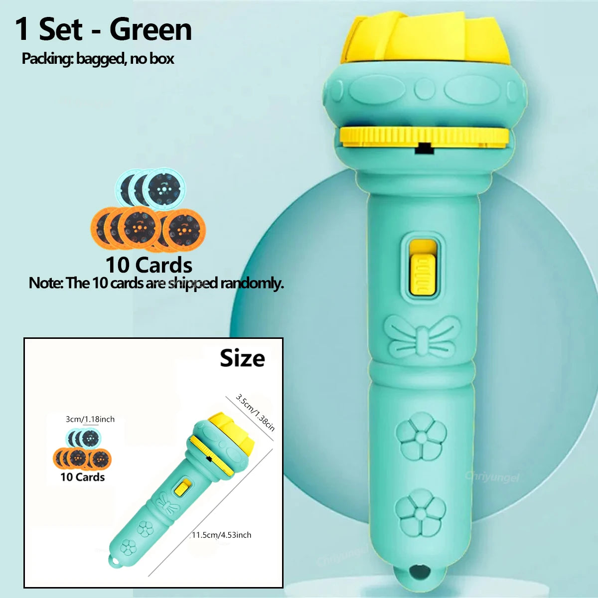 Kids Projector Flashlight – 80 Images Bedtime Story Toy