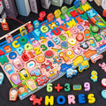 Montessori Busy Board Wooden Educational Activity Toy for Kids