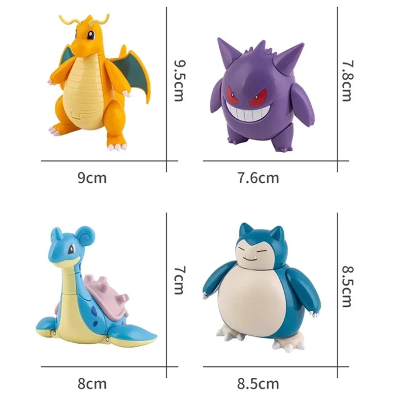 Cartoon Action Figure – 8CM PVC Collectible Model