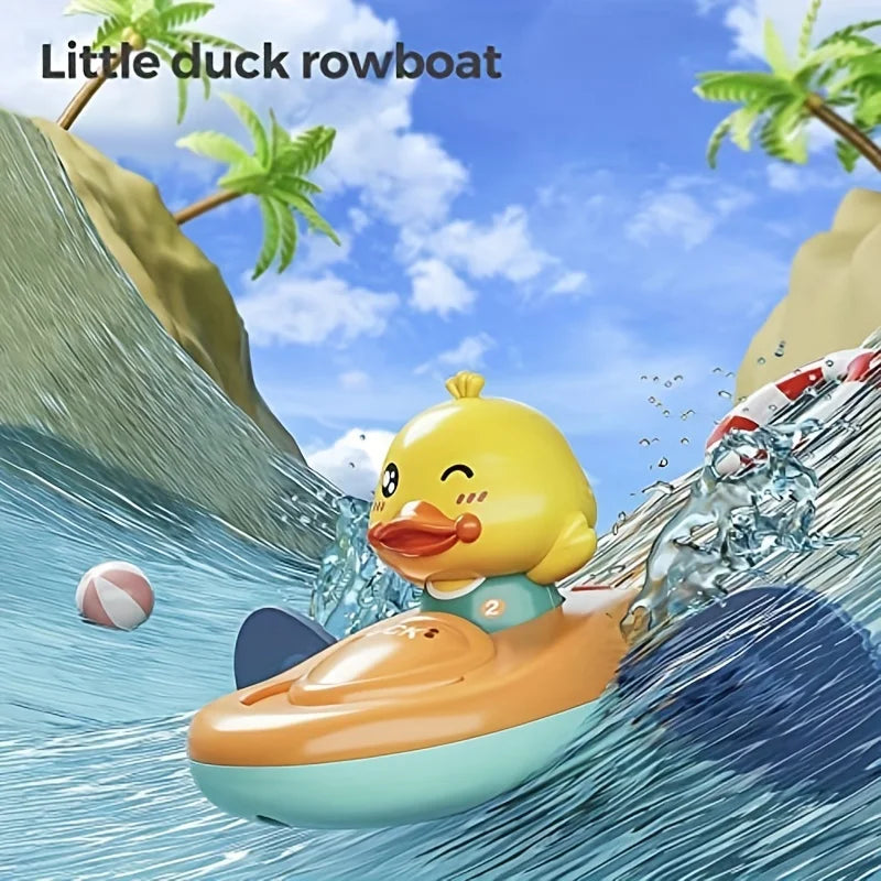 Yellow Duck Bath Toy – Pool & Bathroom Water Play Toy