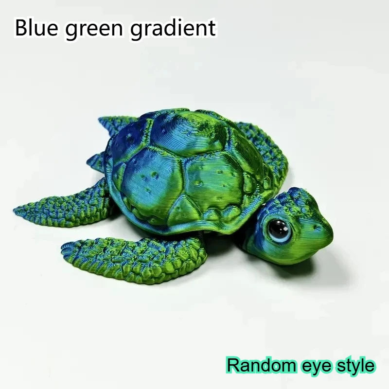 3D Printed Turtle Ornament – Turtle Figurine Home Decor