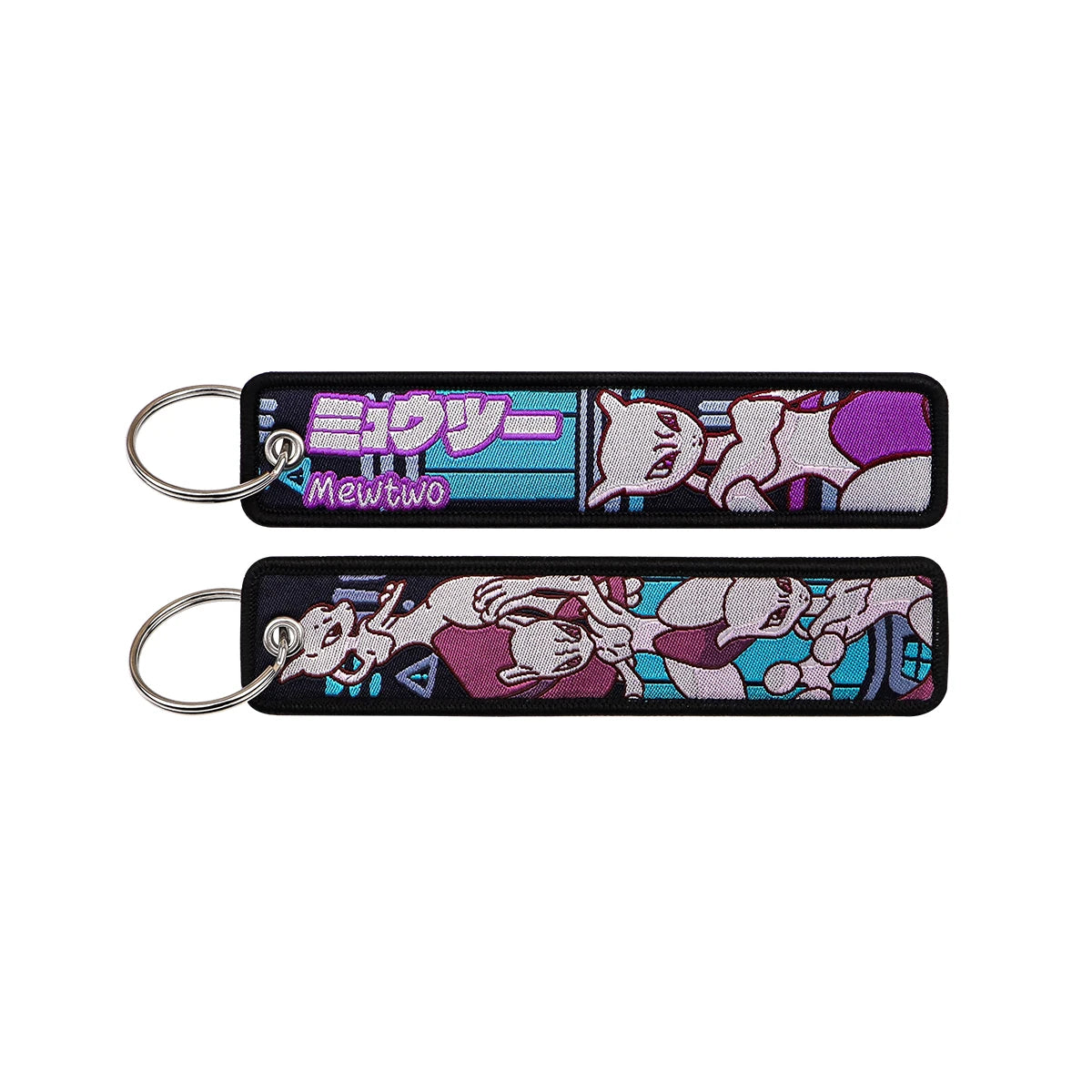Anime Keychain Embroidered