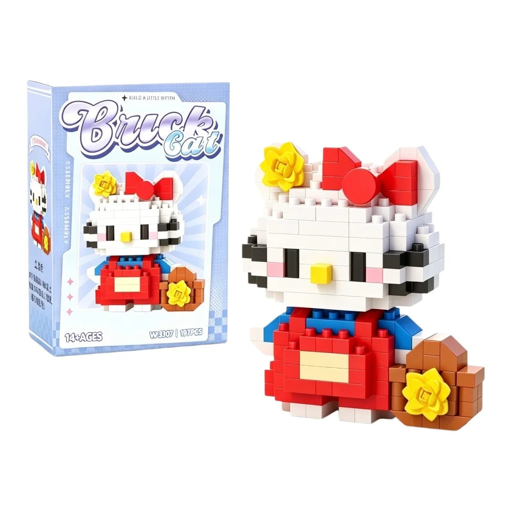 Cartoon Building Blocks – Mini ABS Assembly Brick Set