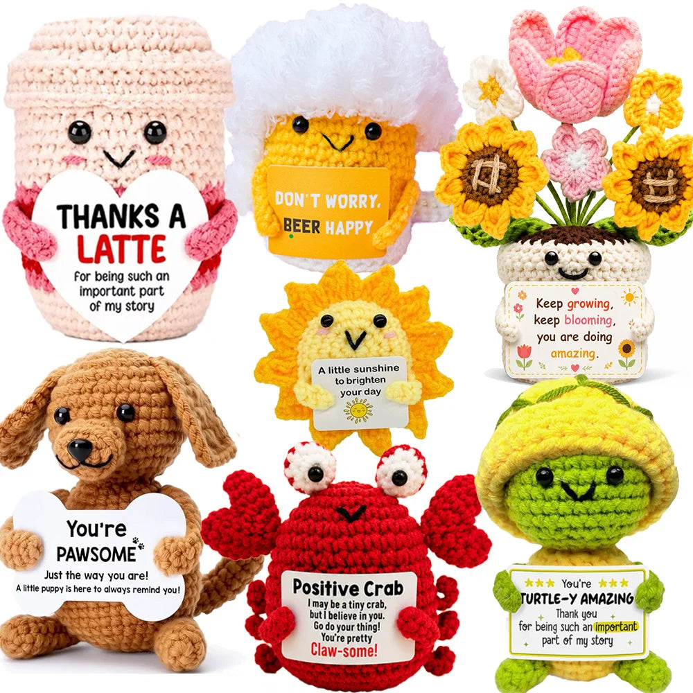 Crochet Pocket Hug – Handmade Knitted Plush Doll