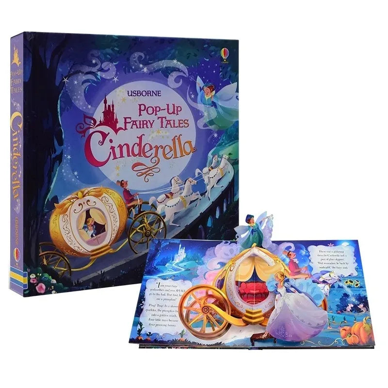 Pop Up Book for Kids – 3D Fairy Tale Bedtime Learning Book